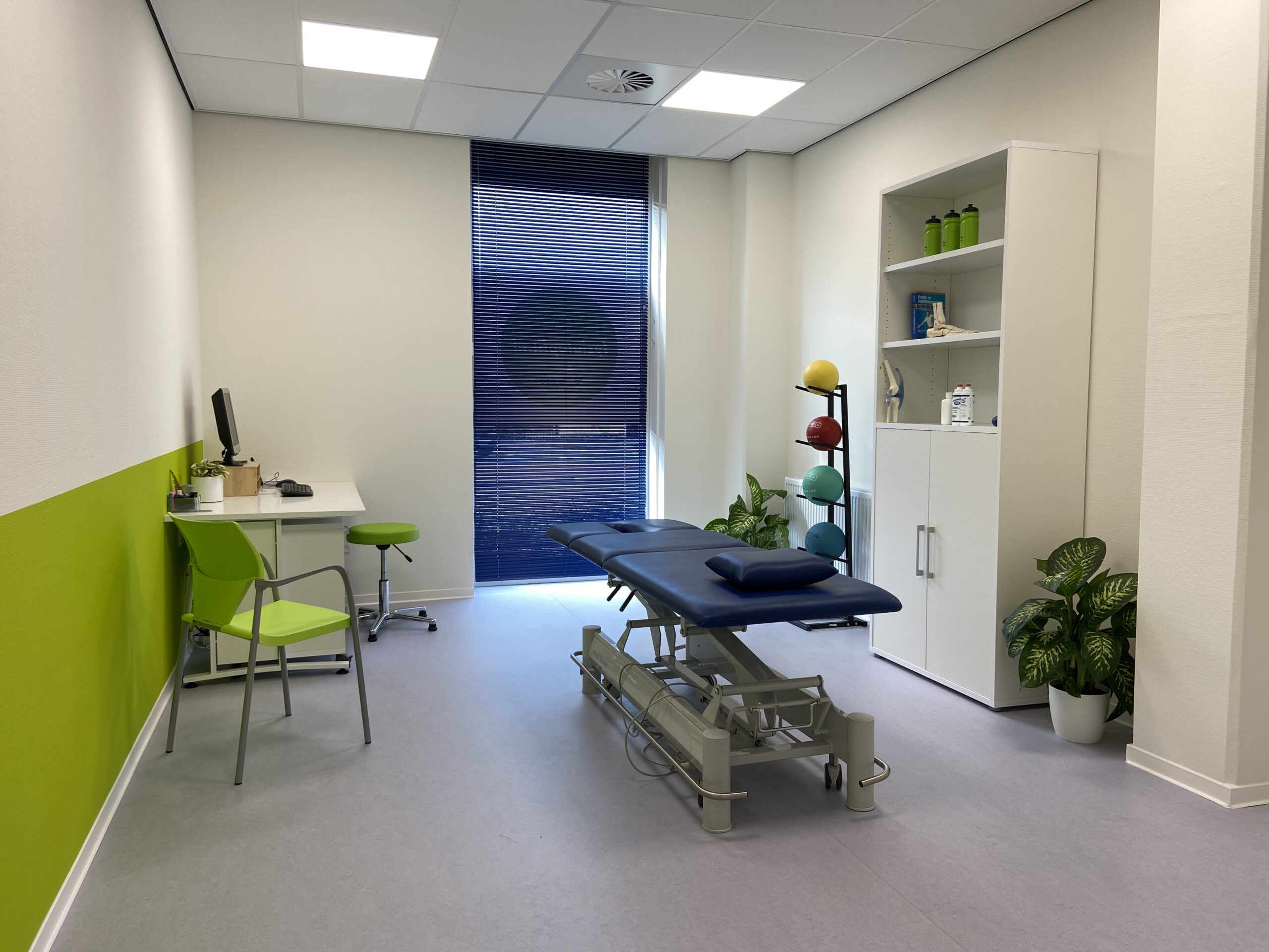 Behandelkamer van Fysio Topfit
